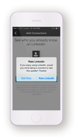 LinkedIn Rating